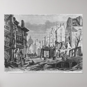 Póster Demoliciones para el edificio de DES Ecoles de la