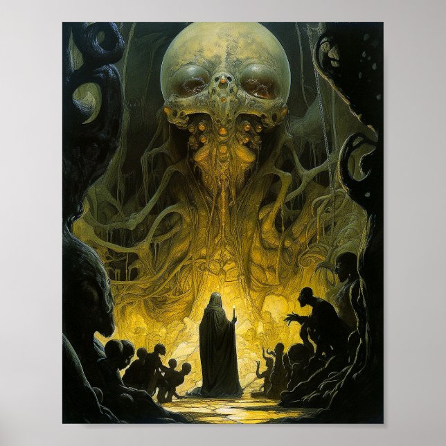 Póster Demon Alien Underworld Creature (Frente)