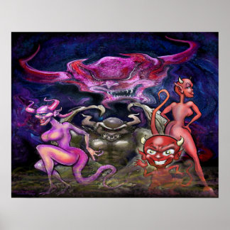 Póster Demon Dance