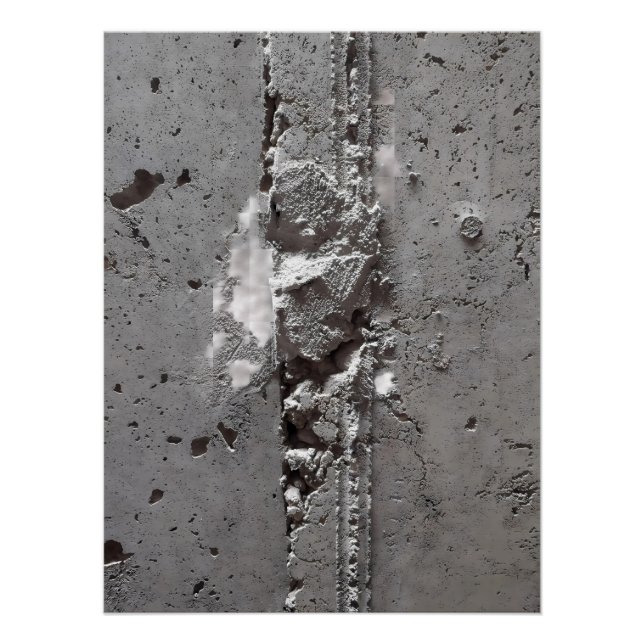 Póster Demón de concreto - Fotografía de Ken Gage (Anverso)