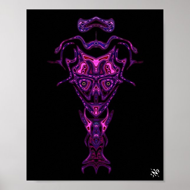 Póster Demon de la caída del Underworld v1.2 (Frente)