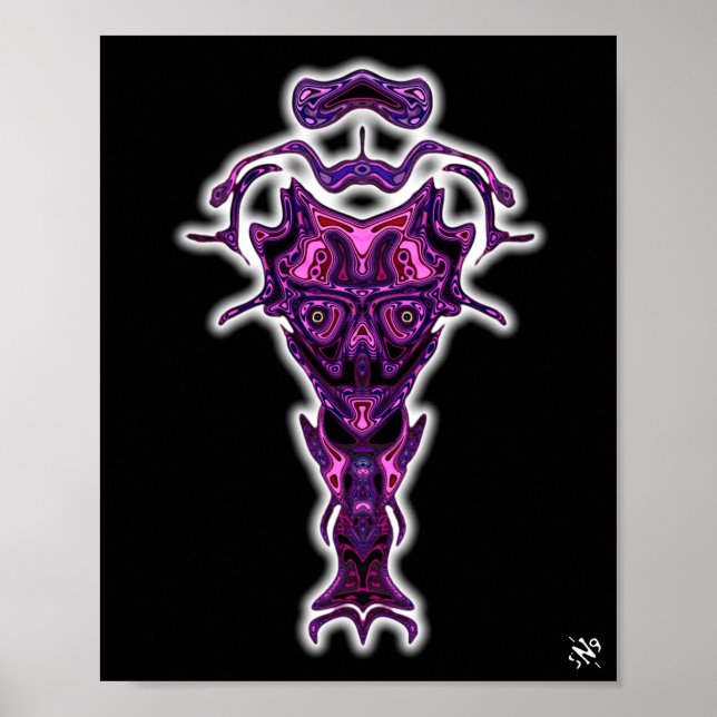 Póster Demon de la caída del Underworld v1.3 (Frente)