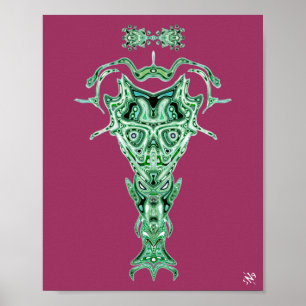 Póster Demon de la caída del Underworld v2.1