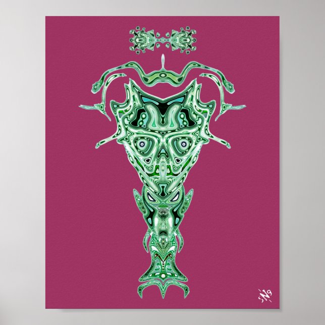Póster Demon de la caída del Underworld v2.1 (Frente)