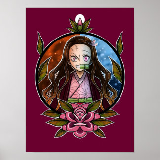 Póster Demon Slayer Nezuko