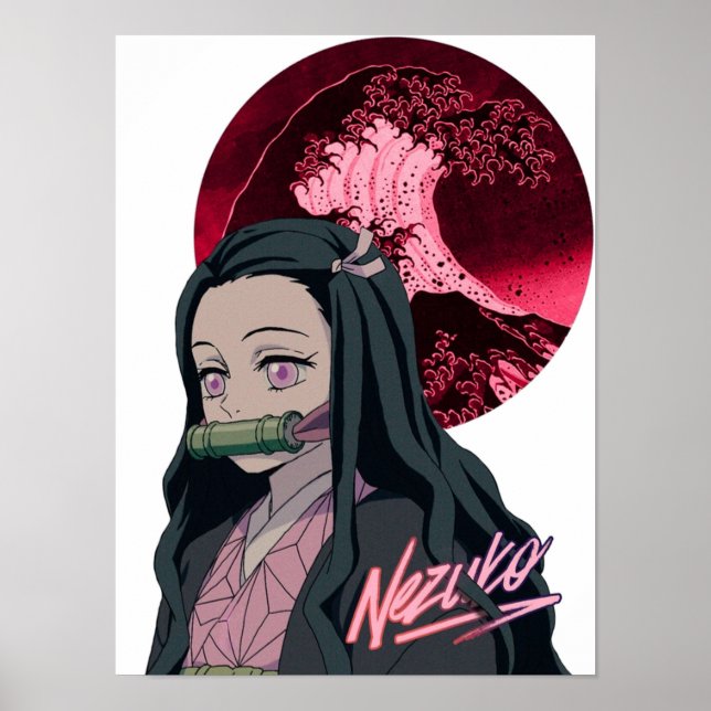 Póster Demon Slayer Nezuko (Frente)