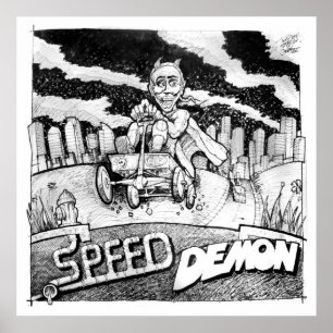 Póster Demonio de velocidad 1