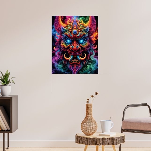 Póster Demonio japonés (Salón 3)