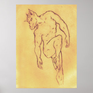 Póster Demonio volador