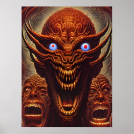 Póster Demonios zoroastrianos