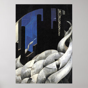 Póster Demuth - Incentivo de una nueva iglesia