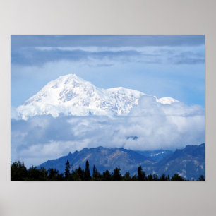 Póster Denali Alaska Mountain Photo