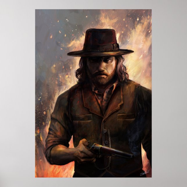 Póster Denles el infierno (Frente)