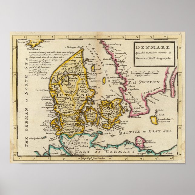 Póster Denmark (Frente)