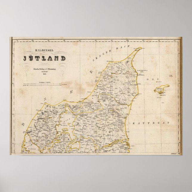 Póster Denmark 5 (Frente)