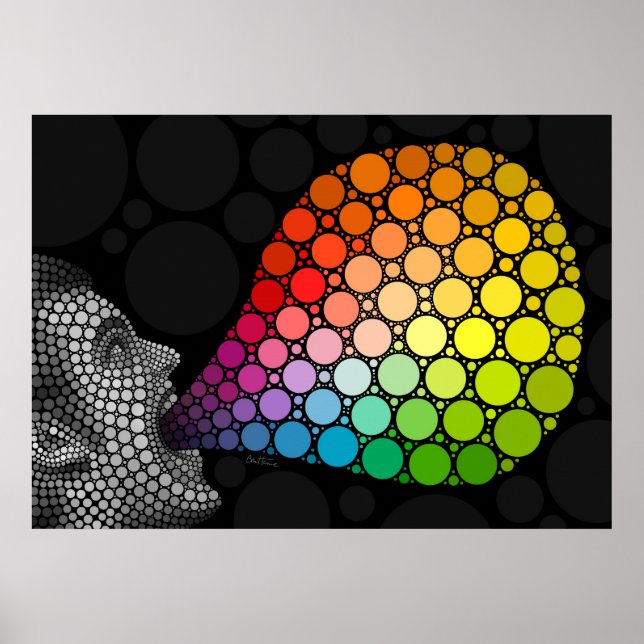 Póster Denme colores (Frente)
