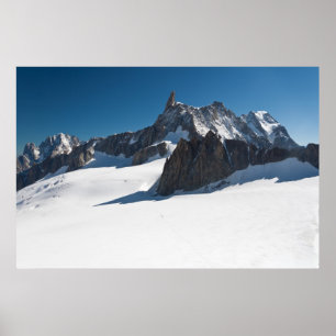 Póster Dent du Geant - poster de Mont Blanc