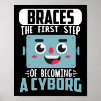 Dental Braces Funny Ortodontic Dentist Se Conviert