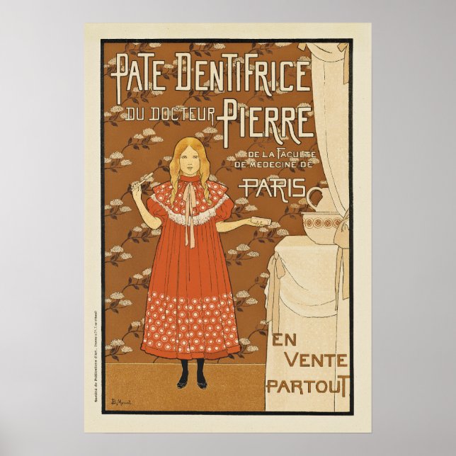 Póster Dentifrice poster (Frente)
