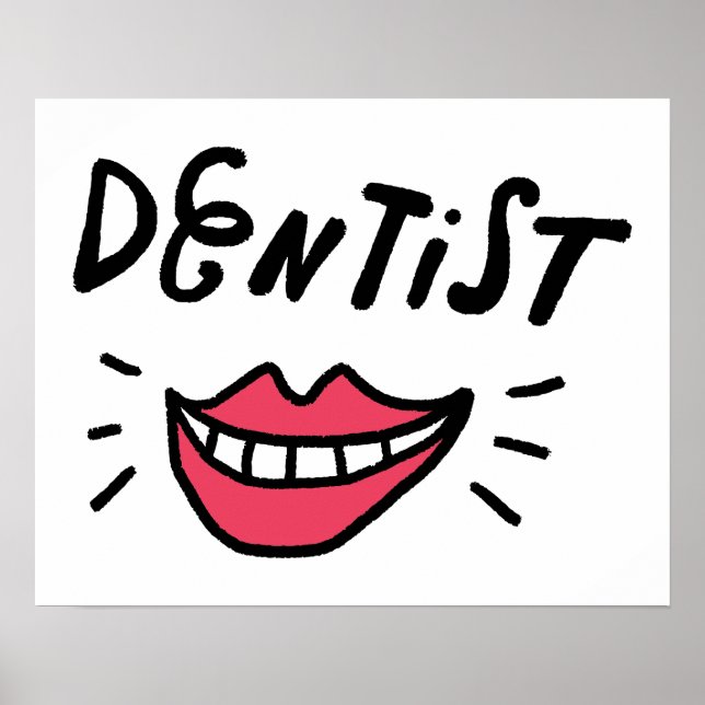 Póster Dentist Smile (Frente)