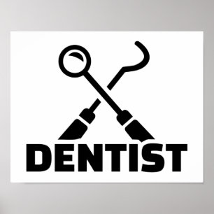 Póster Dentista