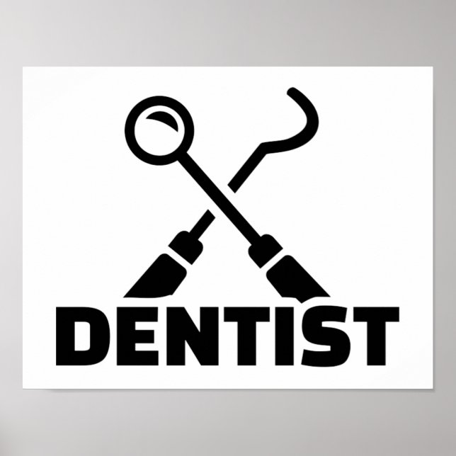 Póster Dentista (Frente)