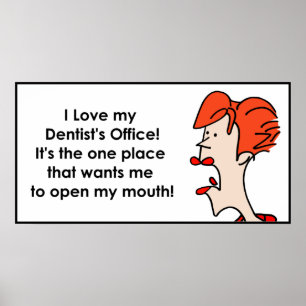 Póster Dentista
