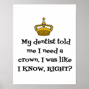 PÓSTER DENTISTA CROWN