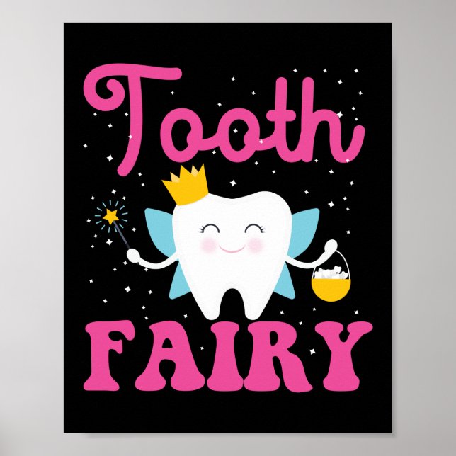 Póster Dentista Dental Tooth Fairy Tooth Fairy (Frente)
