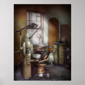 Póster Dentista - Oficina Dental alrededor de los años 40