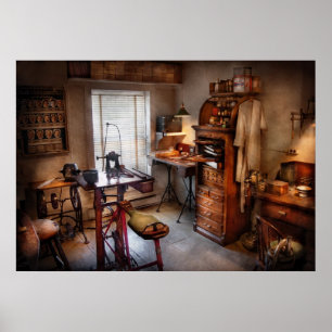 Póster Dentista - Sala de entrenamiento dental