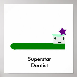 Póster Dentista superestrella