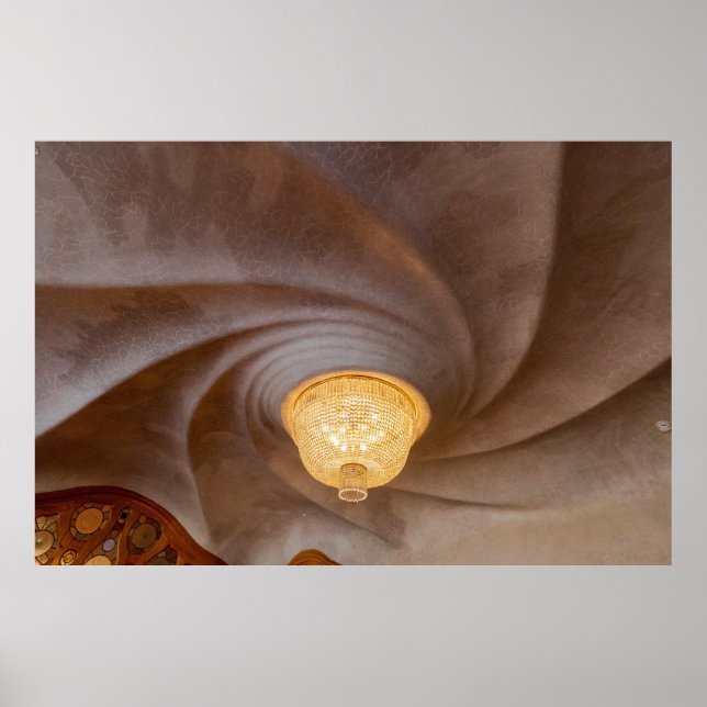 Póster Dentro de Casa Battló en Barcelona (Frente)