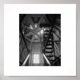 Póster dentro de gurnet light house duxbury mamáes. saqui