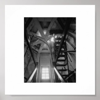 Póster dentro de gurnet light house duxbury mamáes. saqui