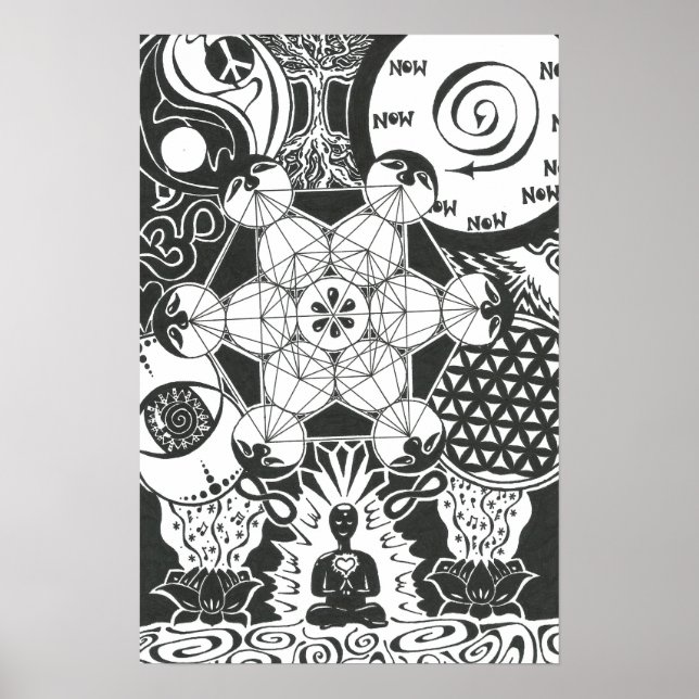 Póster Dentro de la calma (Frente)