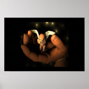 Póster Dentro de la mano de dioses