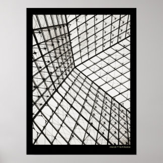 Póster Dentro de la Pirámide del Louvre - poster