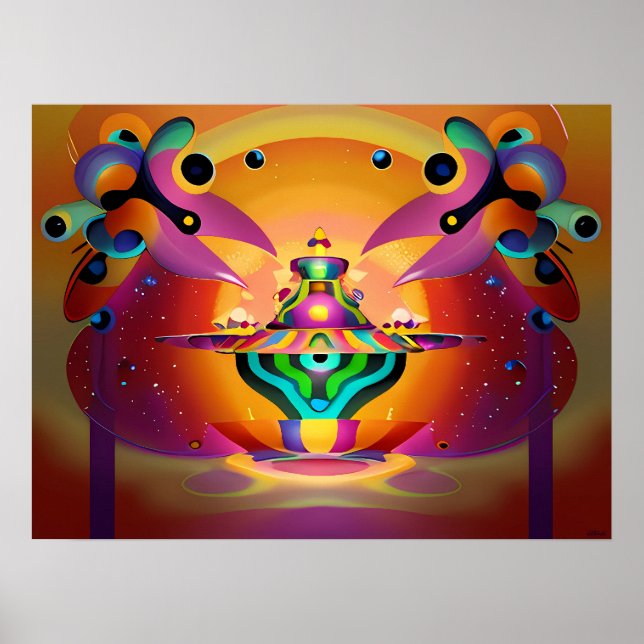 Póster Dentro de la zona de Pandora (Frente)