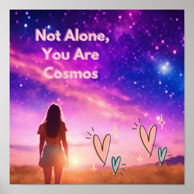 Póster Dentro de ti miente el Cosmos: encuentra tu conexi (Frente)