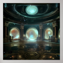 Póster Dentro del Palacio Astral (Observatorio)