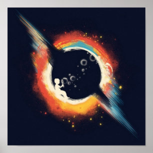 Póster Dentro del universo