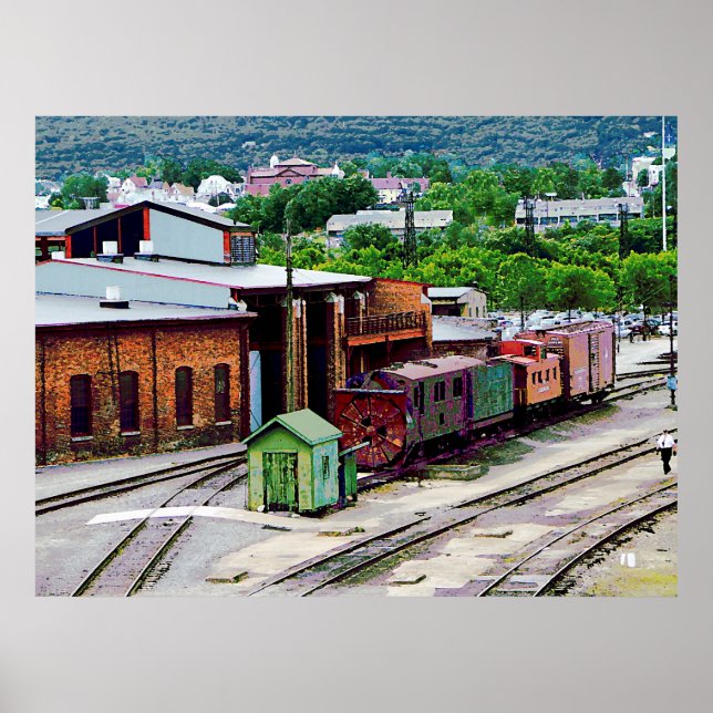 Póster Dentro del yard de tren (Frente)