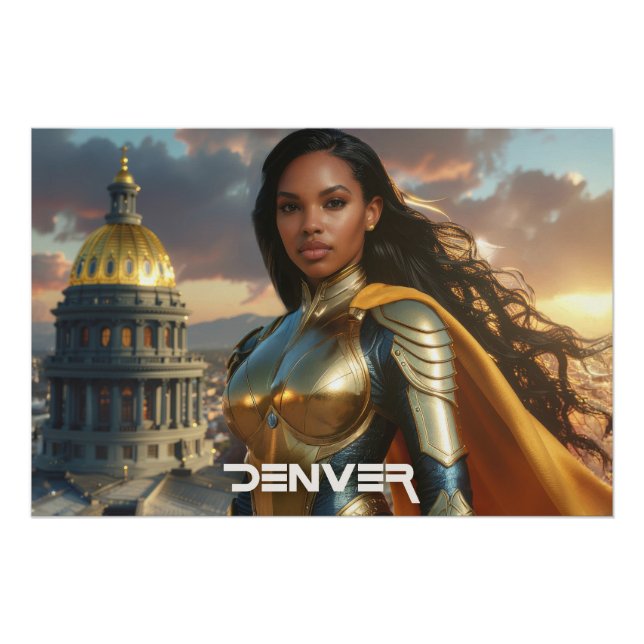 PÓSTER DENVER - COLORADO (Anverso)