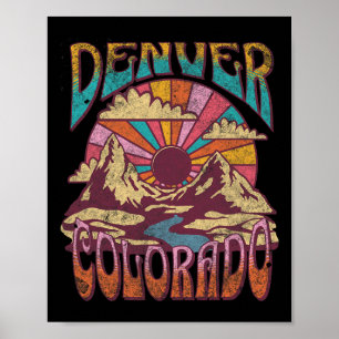 Póster Denver Colorado 