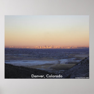 Póster Denver, Colorado