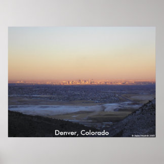 Póster Denver, Colorado