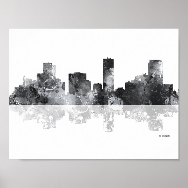 PÓSTER DENVER, COLORADO SKYLINE (Frente)