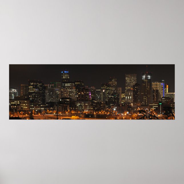 Póster Denver de noche... Halloween! (Frente)