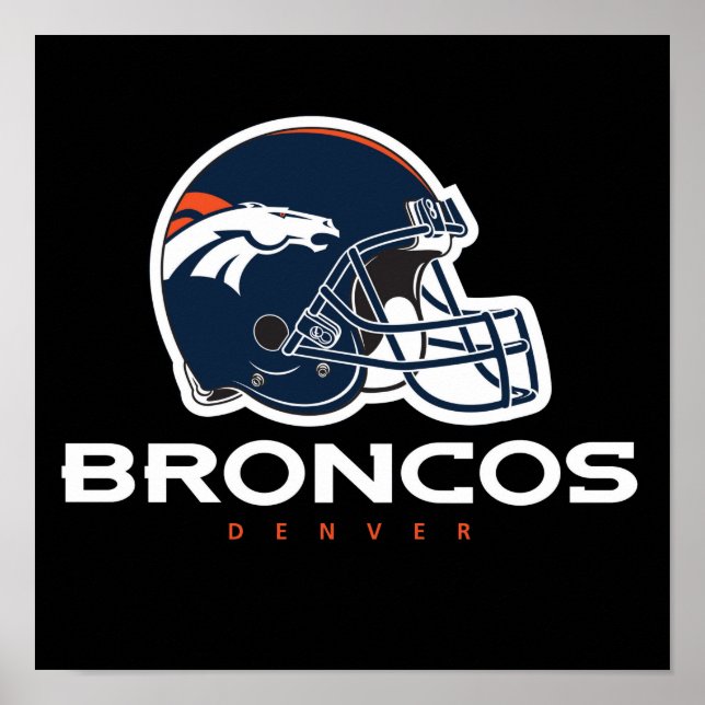 Póster Denver Helmet (Frente)